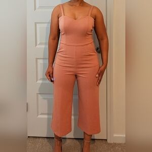 Women's Mauve/Dusty Rose Jumpsuit